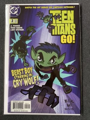 DC Comics Teen Titans Go #2 Very Rare Cartoon Network Lovely Condition
