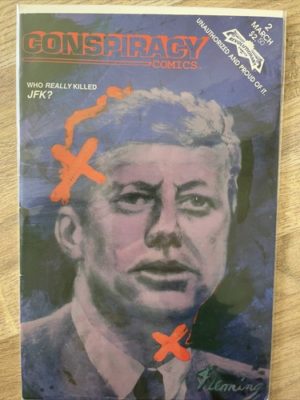 Revolutionary Comics Conspiracy #2 Who Really Killed JFK? 1992 Scarce