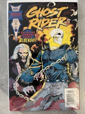 Marvel Comics Ghost Rider #53 Newsstand Variant