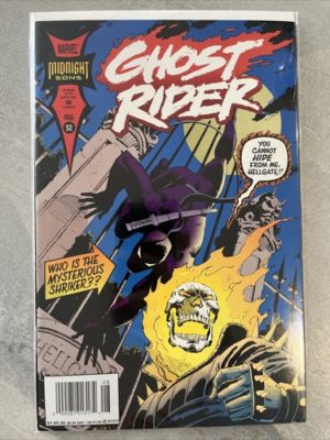 Marvel Comics Ghost Rider #52 Newsstand Variant
