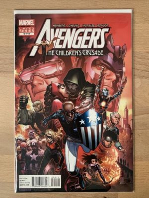 Marvel Comics Avengers #9 Huking And Wiccan Kiss KEY 2011