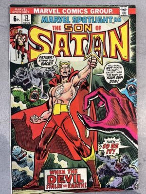 Marvel Comics Spotlight On The Son Of Satan #13 1974 Bronze Age