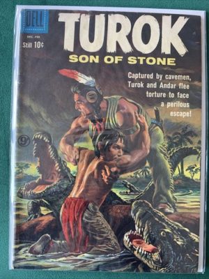 Dell Comics Turok Son Of Stone #22 1961 Silver Age