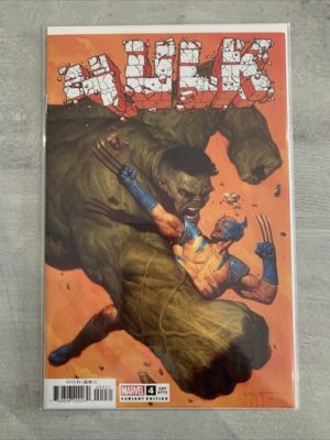 Marvel Comics Hulk #4 Hot Wolverine Zombie Variant 1:25 2022