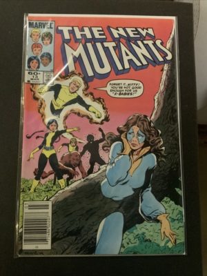 Marvel Comics The New Mutants #13 Newsstand Variant Solid Condition Bronze Age