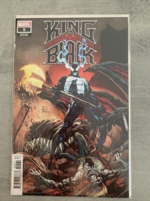 Marvel Comics King In Black #5 Stet man Spoiler Variant HOT Cover D 2021
