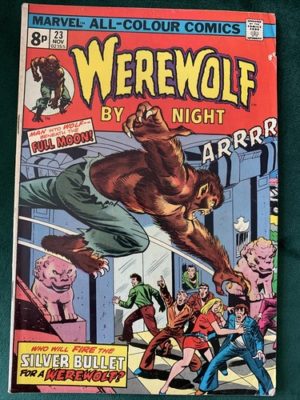 Marvel Comics Werewolf By Night #23 Bronze Age