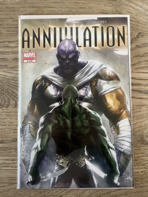 Marvel Comics Annihilation #4 2007 Thanos  Cover