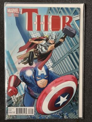 Marvel Comics Thor #8 Variant Edition Lovely Condition