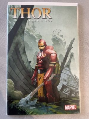 Marvel Comics Thor #609 Ribic 1:15 Iron Man Variant