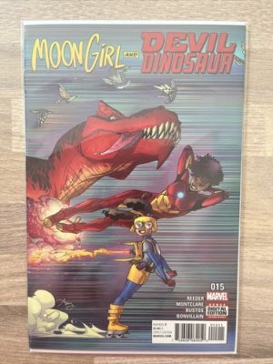 Marvel Comics Moon Girl & Devil Dinosaur #15 Riri Williams Appearance Iron Heart
