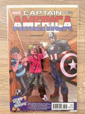 Marvel Comics Captain America #25 1:15 Stomp Out Bullying Variant 1st Sam Wilson