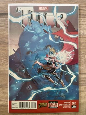 Marvel Comics Thor #2 1st Full Appearance Jane Foster As Thor 2014