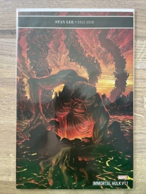 Marvel Comics Immortal Hulk #11 2019 Stan Lee Tribute Origin Of Gamma Alex Ross