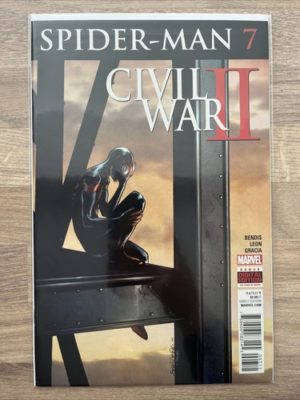 Marvel Comics Spider-Man Civil War 2 #7 2016 Miles Morales