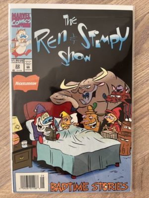 Marvel Comics The Ren & Stimpy Show #22 Newsstand Variant