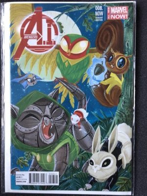 Marvel Comics Avengers #8 Now Animal Variant Lovely Condition