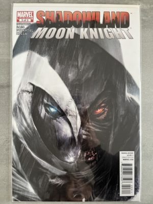 Marvel Comics Shadow And Moon Knight #3 2010 Mattina Cover