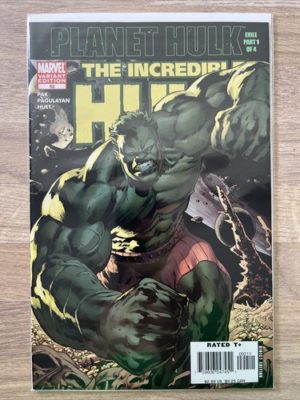 Marvel Comics Incredible Hulk #92 2006 1st Planet Hulk Key