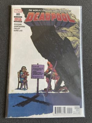 Marvel Comics Deadpool #5 Worlds Greatest Lovely Condition