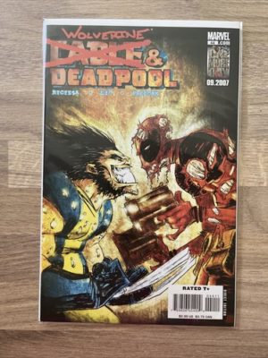 Marvel Comics Wolverine & Deadpool #44 2007 Low Print Run Skottie Young Cover