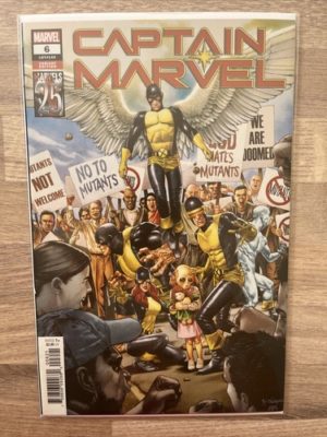 Marvel Comics Captain Marvel #6 2019 Adi Gronov Voiat Scarce