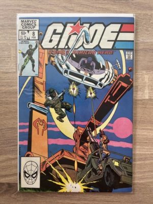 Marvel Comics G.I.Joe #8 1982 Bronze Age