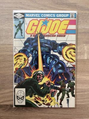 Marvel Comics G.I.Joe #3 1982 Bronze Age
