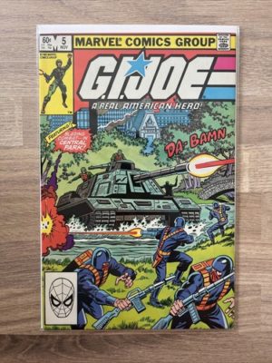 Marvel Comics G.I.Joe #5 1982 Bronze Age