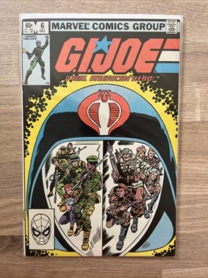 Marvel Comics G.I.Joe #6 1982 Bronze Age