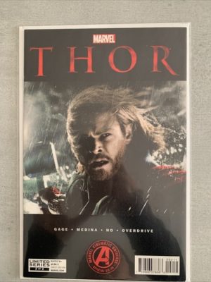 Marvel comics Thor #2 2013 Movie Cinematic Photo Cover