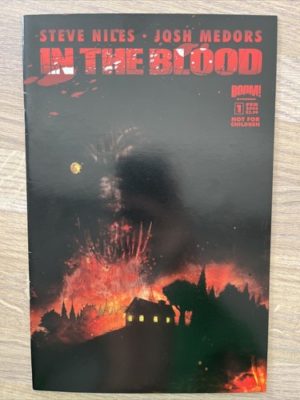 Boom Comics In The Blood #1 2006 Low Print Run Scarce Horror