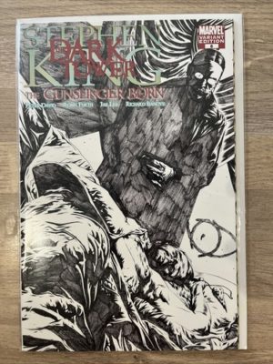 Marvel Comics The Gunslinger Born Dark Tower #6 2007 Jae Lee Sketch Variant 1:75