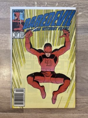Marvel Comics Daredevil The Man Without Fear  #271 1989 Newsstand Variant
