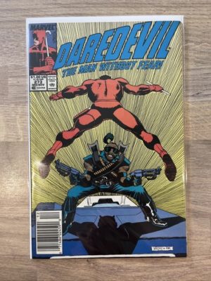 Marvel Comics Daredevil The Man Without Fear  #273 Newsstand Variant High Grade
