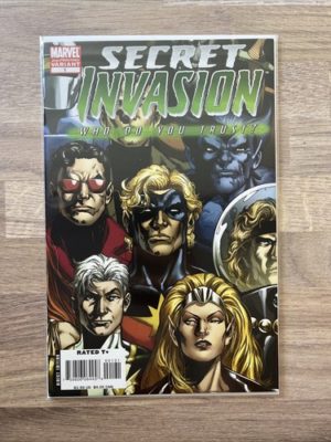 Marvel Comics Secret Invasion #1 2nd Print Variant 2008 One Shot