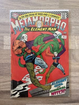 Marvel Comics Metamorpho The Element Man #13 1967 Silver Age Vintage