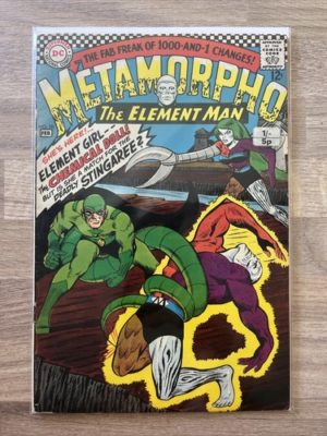 Marvel Comics Metamorpho #10 1st Appearance Of Element Girl Vintage