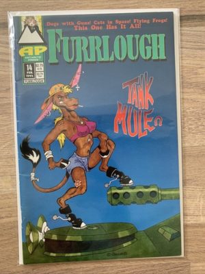 AP Comics Furrlough Tank Mule #14 Tank Girl Homage 1994