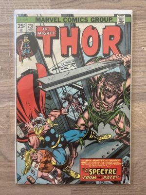 Marvel Comics The Mighty Thor #231 1974 Bronze Age Gil Kane Cover