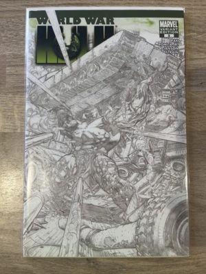 Marvel Comics World War Hulk 2007 David Finch Sketch Variant