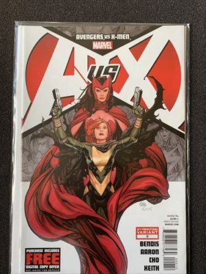 Marvel Comics Avengers VS X-Men #0 2nd Print Variant CHO Scarlet Witch