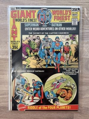 DC Comics Superman And Batman #206 1971 Giant
