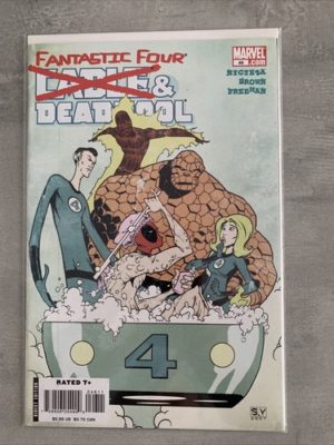 Marvel Comics Fantastic Four & Deadpool #46 Skottie Young Cover 2007