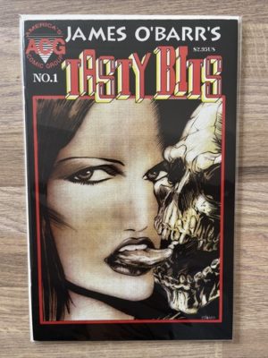 Americas Comic Group James O’Barrs Tasty Bits #1 Crow App In Gallery Key 1999