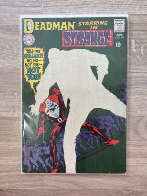 DC Comics Deadman Starring In Strange #211 1968 Silver Age Neal Adams