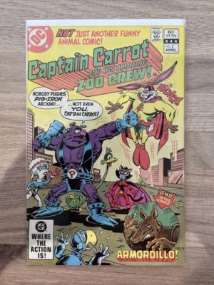 DC Comics Captain Carrot And His Amazing Zoo Crew #2 1982 Bronze Age