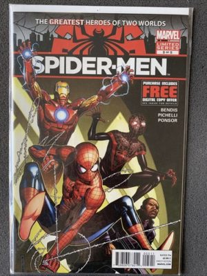 Marvel Comics Spider-Men #5 Lovely Condition