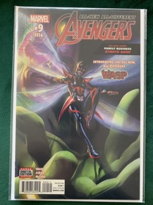 Marvel Comics Avengers #9 2016 1st App New Wasp