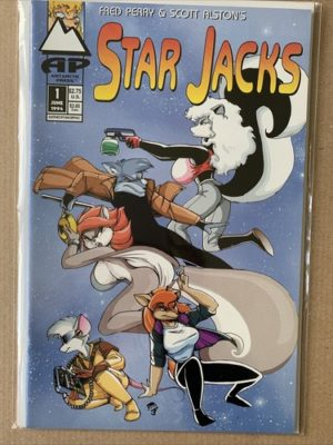 Antarctic Press Comics Star Jacks #1 1994 Rare Anthropomorphic